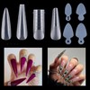 JOYOLA 144 Pieces Dual Nail Forms Set 4 Shapes Nail