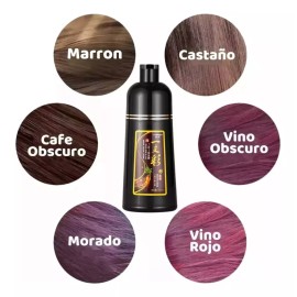 Mafab Shampoo Tinte Instantáneo Cubre Canas Natural Jengibre Full