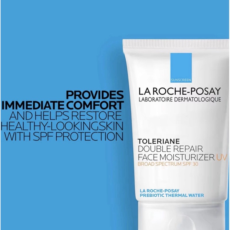 La Roche-Posay Toleriane Face Moisturizer+UV Broad Spectrum SPF 30 -