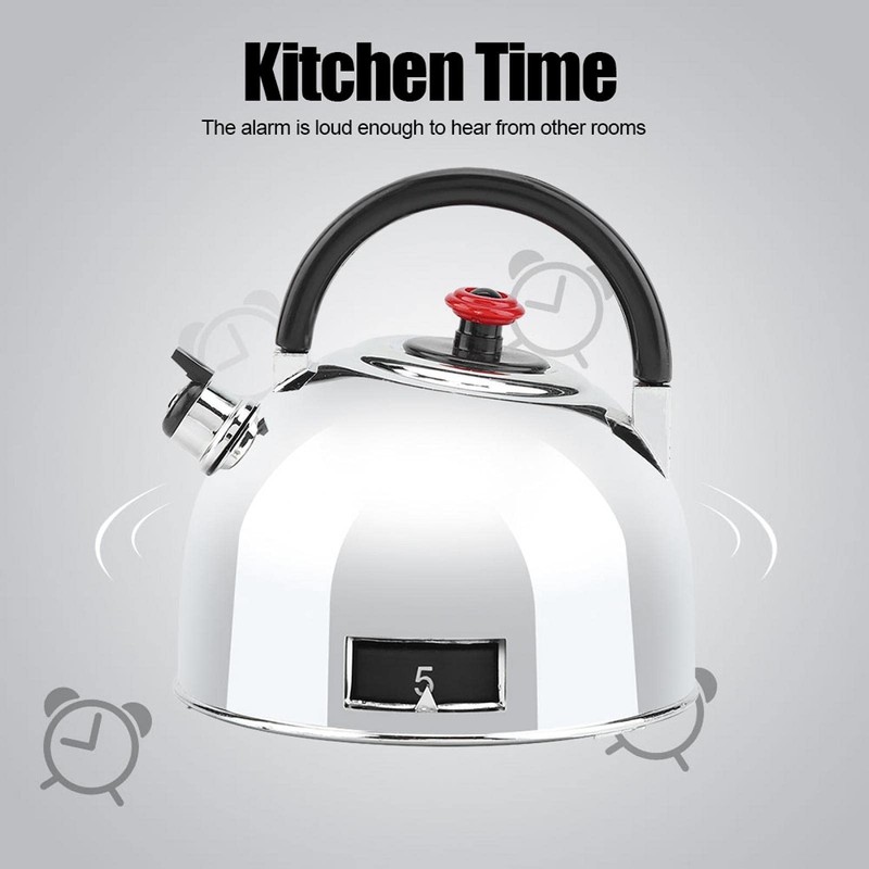Beautiful Mechanical Wind Up Timer, Rustproof, Durable Countdown Reminder, High