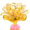 LED Multicolor Buddhist Lotus Lamp with 13 Different Buddhist Songs