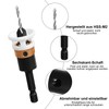 prota Drill with Countersink Drill Bit Wood Countersink with Depth