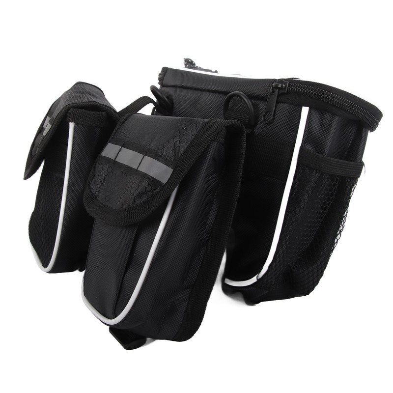 Waterproof Bicycle Front Top Tube Bag Bike Frame Storage Pouch