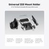 NEEWER Universal SSD Holder Mount Bracket with Cold Shoe Clamp,