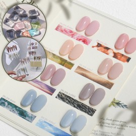 Diesel Signature Nature 8-piece set Pastel semi-syrup gel / 디젤 시그니처 네이처 8종 세트 파스텔 반시럽젤