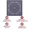 Rothco Trainmen Paisley Bandana – Multipurpose Outdoor Utility Survival Headwrap,