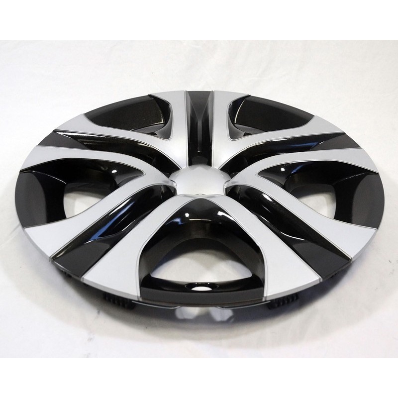 Brighter Design Set of 4 Silver w/Black 5 Spoke 17"