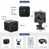 4MP HD Wireless WiFi Security Camera with Light Sensing Night