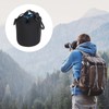 PATIKIL Camera Lens Bag 8.5 x 14cm Drawstring Lens Pouch