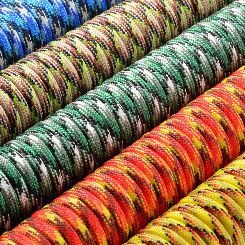 Ganzoo Paracord 550 Nylon Polyester Rope for Bracelet, Leash, Collar,
