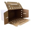 Cardboard Pet Carriers for Small Animals, Hamsters, Gerbils, Birds, Reptiles,