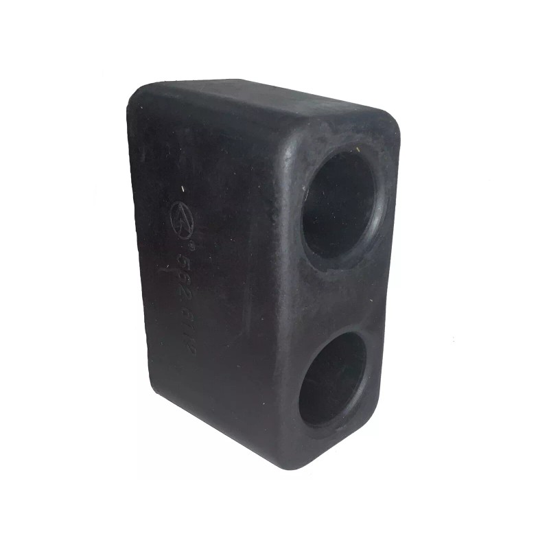 Automann RUBBER LOADING DOCK BUMPER 6.00" L x 2.875" Wide