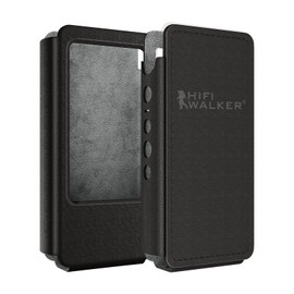 Protective PU Leather Case for H20 Pro Portable HiFi Music Player, Shockproof & Durable Black