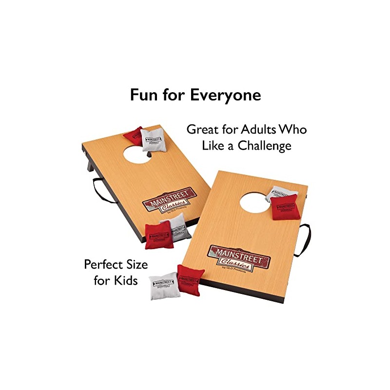 Mainstreet Classics Micro Bean Bag Toss Travel Sized, (15.7 x