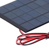 2Pcs Mini Solar Power Module Epoxy Panel with 100cm Cable