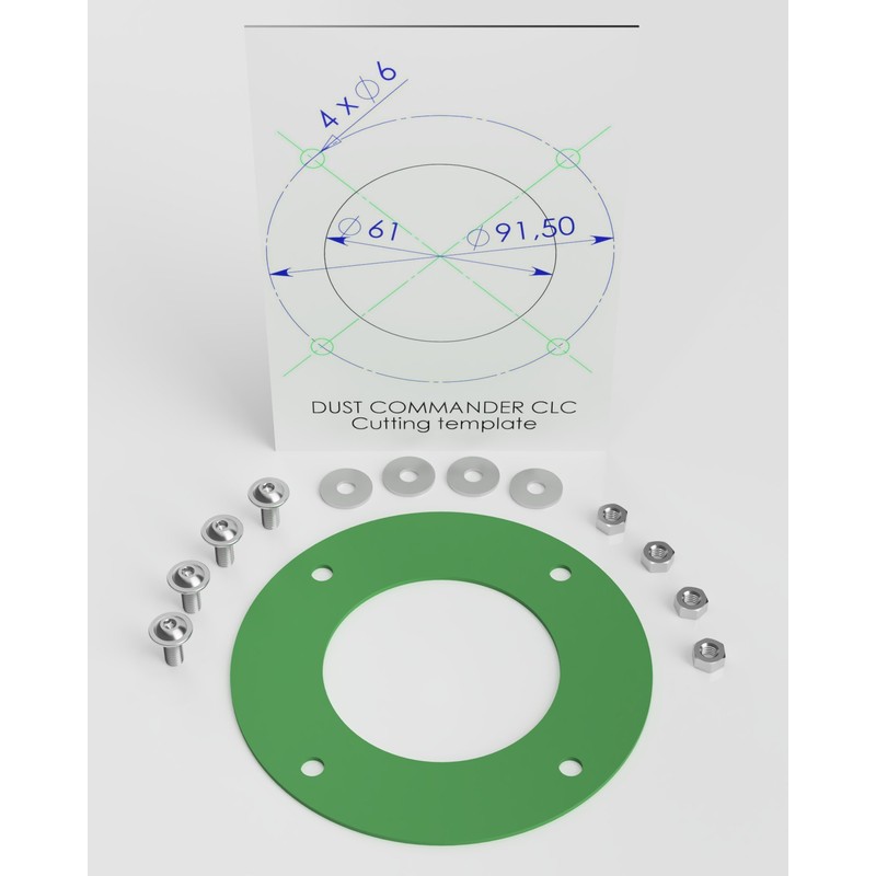 DUST COMMANDER - Cyclone filter element/Dust collector