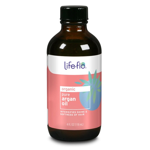 Life-flo Pure Argan Oil | Organic and Cold Pressed | 4 oz
