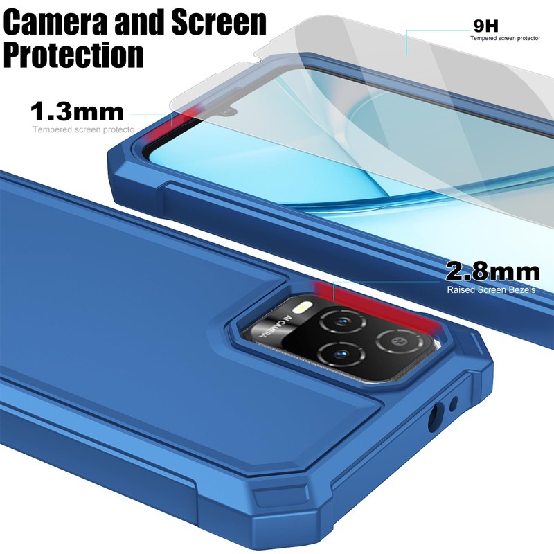 Ailiber for BLU View 5 Pro Case, Dual Layer Protective,