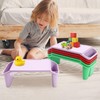 6 Pack Lap Table Tray Portable Activity Table with Side
