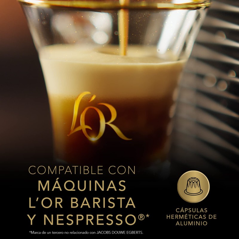 L'OR Espresso Ristretto Intensity 11 - Nespresso* Compatible Aluminium Coffee