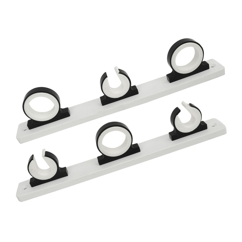 Fishing Rod Holder Aluminum Flexible Installation Universal Fit for Marine