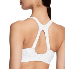 Victoria's Secret Women's VSX Incredible Plunge Sports Bra, High Impact Underwire Sports Bra, Bras for Women, White, (38C)