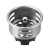SANEI PH62F-S Sink Drain Stopper with Water Stopper Function, Diameter