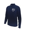 Boombah Boys Baseball Dialed In Verge Quarter Zip Navy/Red/White -