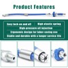 Lock-on High Pressure Grease Coupler, 10th Generation Heavy-Duty Grease Gun