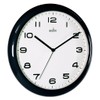 Acctim 92/302 Aylesbury Wall Clock, Black, 25.5 cm H x