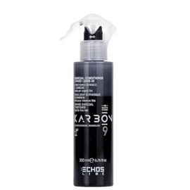 Echos Line | Charcoal Acondicionador Bifásico 200ml | Karbon 9 Cabellos Procesados Karbon 9 | Echosline 200 Ml