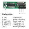 QCCAN 5pcs 433mhz Wireless RF Transmitter and Receiver with Antenna