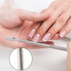 Cuticle Pusher 3Pcs Nail Tools Nail Cuticle Remover Metal Cuticle