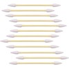 1200ct Precision Tip Cotton Swabs for Makeup, Bamboo Sticks and