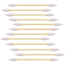 1200ct Precision Tip Cotton Swabs for Makeup, Bamboo Sticks and Double Pointed