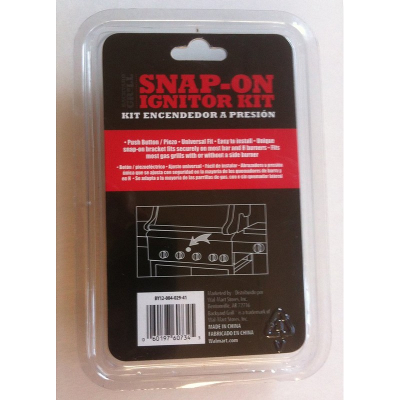 SNAP ON UNIV IGNITOR KIT by GRILL MARK MfrPartNo 20610A