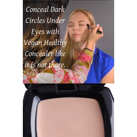 Ageless Derma Camoufleur Mineral Makeup Cream Under Eye Concealer Wheat. This Anti Aging Concealer has No Paraben and made in USA