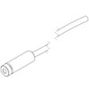 Dot laser, red, 650nm, 1mW, 3V DC, Ø8x25mm, Laser Class