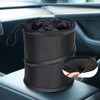 EMVANV 2 Pcs Car Trash Can,Mini Collapsible Pop-up Car Garbage
