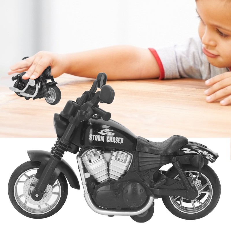 1:16 Scale Alloy Motorcycle Toy Sound Light Improve Hand Eye