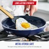 Blue Diamond 8 Inch Nonstick Frying Pan, PFAS Free Ceramic