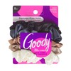 GOODY SATIN SCRUNCHIES 5CT NEUTRAL