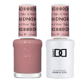 DND DUO GEL - SHEER COLLECTION - 880 TAKE A VOW -  GEL NAIL POLISH SET