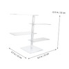 BUGUUYO Spectacle Holder Display Rack Acrylic 4-layer Glasses Showcase Tool