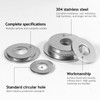 Washers M5 Large FOMGIIN Washers Stainless Steel A2 V2A 304,