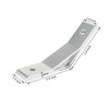FORRCKY 8Pcs 135 Angle Degree 1010 Aluminum Extrusion Profile Bracket