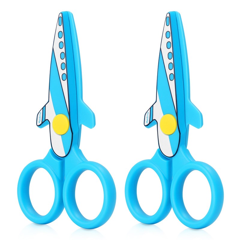 Asdirne Children Scissors, Kid Safety Scissor for Preschool Toddler, Arts