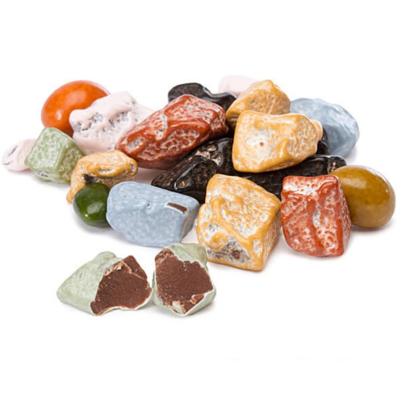 By The Cup Candy Coated Chocolate Rocks, 1 lb Bulk