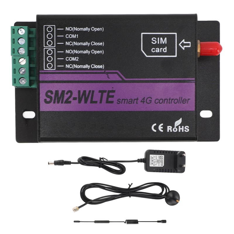 SM2 WLTE EC 4G Relay Switch SMS 2 Channel Mobile