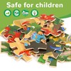 NASHRIO Wooden Puzzles Dinosaur Toys for Kids Ages 3-5, Set